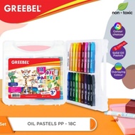 Greebel Crayon 18 colors Greebel Crayon 18 colors Greebel Oil Pastel/ 18w Greebel Crayon/ 18w