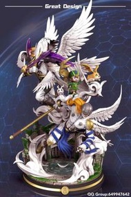 ΨPANDA清Ψ 數碼寶貝 GD Studio 共鳴進化鍊 天使獸 GK 全新未拆 現貨 高石武 高石岳 巴達獸