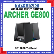 TP-LINK Archer GE800 BE19000 Tri-Band Wi-Fi 7 Gaming Router