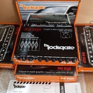 Rockgate Pre Amp Parametrik Equalizer Mobil Audio RUmah 5 Band - SQ5