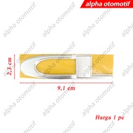 Emblem Bagasi Tulisan CSX Mobil Taruna Original Chrome Car