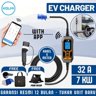 Feyree Portable Fast Ev Charger Type 2 3.5Kw 7Kw Electric Car Charger