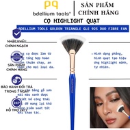 Bdellium Tools Duet Fiber Fan B925 small cheek highlighter brush