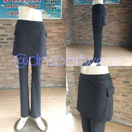 Women's sports aerobics pants and skirt