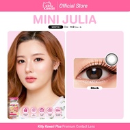 Kitty Kawaii Contact Lens : Mini Julia Black - คอนแทคเลนส์รายเดือนคิตตี้ คาวาอิ พัส (VIAL)