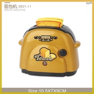 Mini Appliances Bread Accessories Toys Simulation Maker Kitchen Playing House Pretend Toaster Child Toddler  zhiyuanzh