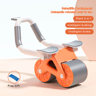 Abdominal Muscle Wheel Automatic Resilience Abdominal Muscle Wheel plank Retraction Trainer Home Fitness Equipment