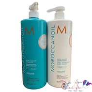 [ NA ] Moroccanoil Extra Volume Volumizing Shampoo and Conditioner 1000mlx2