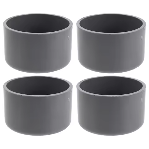 4Pcs Trailer Hub Covers 3Inch Axle Dust Caps Replacement Bearing Protectors for Rv Camper Boat Trail