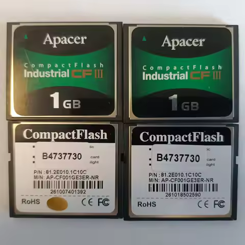 Apacer CF card 128M 256M 512M 1G industrial-grade wide-temperature memory card CNC machine tool inst