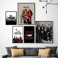 Rock Band M-Maneskin Poster Poster Paper Print Home Living Room Bedroom Entrance Bar Cafe Art Painti