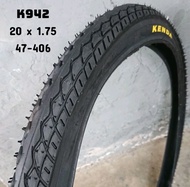 Ban Luar Kenda 20 X 1.75 K-942 ETRTO 47-406 Sepeda Lipat BMX