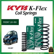 PERODUA VIVA / VIVA ELITE (2007~) FRONT / REAR / SET COIL SPRING STANDARD KYB K-FLEX (2 OR 4 PCS)