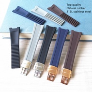 Suitable for Baida Purley Silicone Watch Strap PP5711 5712G Parrot Spiral Rubber Strap Dedicated Int