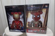 Marvel Be@rbrick Iron Man & Spider-Man bearbrick medicom toy
