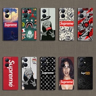 Soft black phone case for Vivo Y78 5G Y78 PLUS Supreme