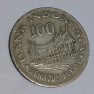 Koin 100 rupiah tahun 1978