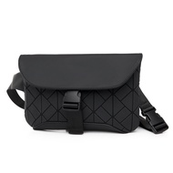 Issey Miyake Same Chest Bag Men's 2024 New Shoulder Bag Crossbody Bag Men Stylish Small Crossbody Bag Lightweight Chest