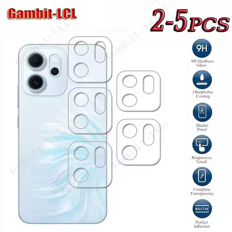 2PCS-5PCS 3D 9H HD Tempered Glass For OPPO Reno14 F 5G Reno14F FS Reno 14 Pro Reno14Pro Camera Lens 