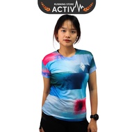 Uglow T Shirt SL Women's Running Shirt - Sky Blue - XS