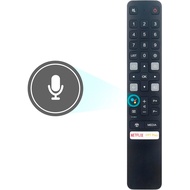 RC901V FMR7 Replacement Voice Remote Control Suitable for TCL Android 4K Smart TV with Netflix FPT P