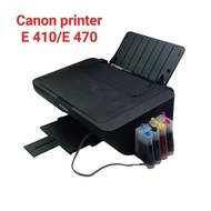 CANON E410/E470 EXTERNAL INK TANK PRINTER (SECONDHAND UNIT)