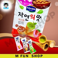 300G Adorable Till Ever Mixed Flavor Chocolate Cone Green Tea / Strawberry / Chocolate Flavor
