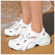 COD Summer Men's Slippers Outdoor Foam Garden Clogs Home Shoes Men's Hole Shoes Light Water Shoes Co