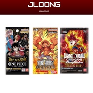 Ready Stock One Piece Dragon Ball Original Bandai Booster Pack Japan Version