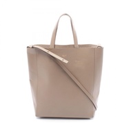 【二手】Celine CELINE托特包 Vertical Small Cabas 灰褐色皮革 Vertical Cabas Small 女士二手 B