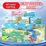 Sticker Reusable Book First Busy Activity Kids For Jelly Book DIY