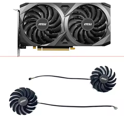 Video Card Fan 95MM PLD10010S12HH For MSI GeForce RTX 3070 3060 3060Ti VENTUS 2X OC RTX3060 RTX3070 