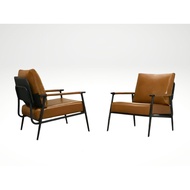 Vigo Industrial Accent Chair / Lounge Chair
