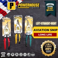 POWERHOUSE AVIATION SNIP | STRAIGHT, LEFT, RIGHT | LONG LIFE AVIATION SNIP | EverTop Online
