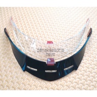 Vendetta 2 KYT FALCON MODEL GPR Smoke Clear HELMET SPOILER