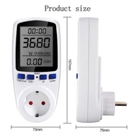 WATT METER PLUG/Watt Meter Electrical Power Meter Socket Wattmeter KWH VOLT Ampere