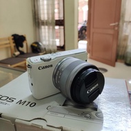 Kamera Second Canon m10 Kit Fullset lengkap Box