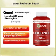 Qunol Ubiquinol Mega CoQ10 100 mg 60 / 120 Softgels