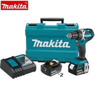 ของแท้ 100% ของแท้ Makita DDF484 สว่านไฟฟ้าแบบไม่มีแปรง 18V สว่านไฟฟ้าแบบชาร์จไฟแบบไม่มีแปรงลิเธียมไ