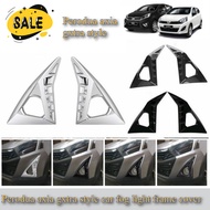 Perodua  Axia 2021-2022 Gxtra Style Car Fog Light Frame Cover Garnish Accessories Axia 2021-2022