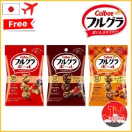 【In stock】Calbee,Frugra Ball/26g/Almond Chocolate,Caramel Nut/cereal,Oats,fiber/BALANCED FOOD,japan