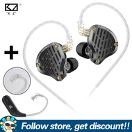 KZ หูฟังโลหะ PR3เพิ่ม KZ AZ09โมดูล HD สนับสนุนการอัปเกรดการส่งสัญญาณเสียง AAC หูฟังสำหรับเบส HiFi ซา