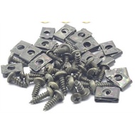 [ 1 Set ] M4 M5 SPRING CLIP + SCREW (ST) // M4 M5 BODY SCREW SKRU CLIP COVER SET COVERSET SCREW LC S