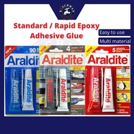 Araldite Rapid Standard 90 min 4 minutes 5 minutes High Performance Epoxy Adhesive Glue Rapid Steel 