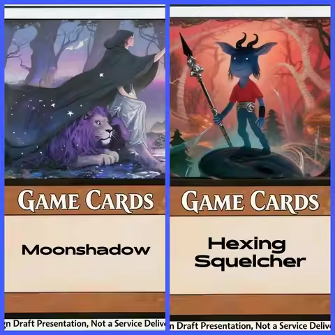 Selling Foil 37 part Ajani, Outland Chaperone Hexing Squelcher Emptiness Deceit Moonshadow best qual