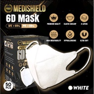 【Ready Stock】50PCs Adult Duckbill Disposable Face Mask 6D mask
