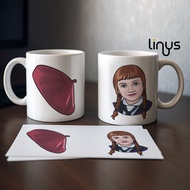 The Addams Family Wednesday Agnes DeMille and her Beret mug coffee