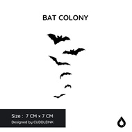 "Bat Colony" CUDDLEINK Matte Ink Tattoo