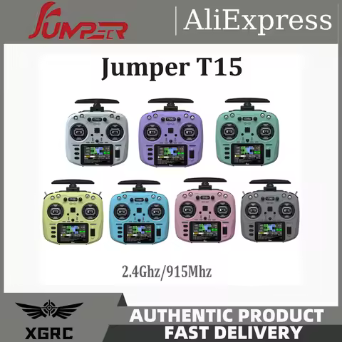 Jumper T15 2.4GHz / 915MHz VS-M HALL Sensor Gimbals 3.5" HD Screen 1000mW Transmitter Remote Control