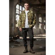 Second-Hand American Military Shirt: Multi-Cam Pattern Size L/R S/R 36 Sht 36 long (With Additional 